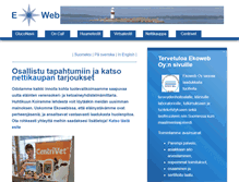 Tablet Screenshot of ekoweb.fi